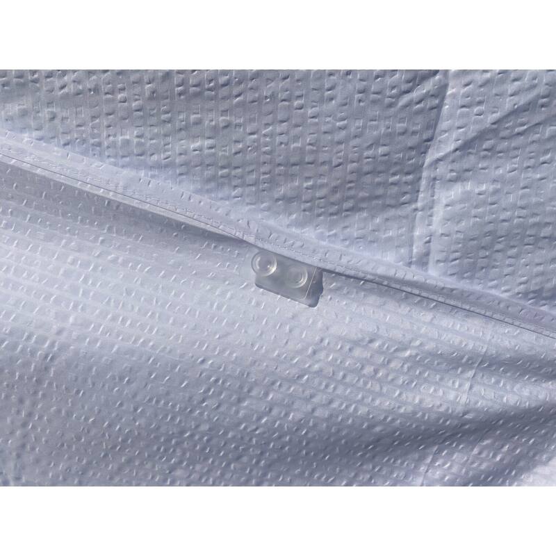 Premium Microfiber Fabric Shower Curtain Liner - 70" x 72" - White