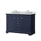 Option Dark Blue / Polished Chrome Hardware