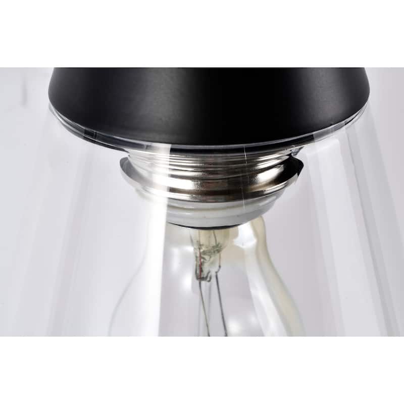 Latier 10 Inch Matte Black Wall Sconces 1-Lighted