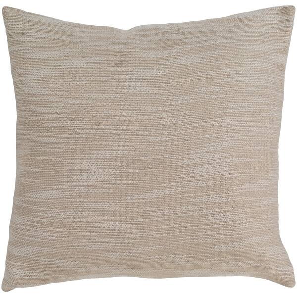 Shop Hughes Traditional Cream Throw Pillow Cover 20 Inch Overstock 23143075