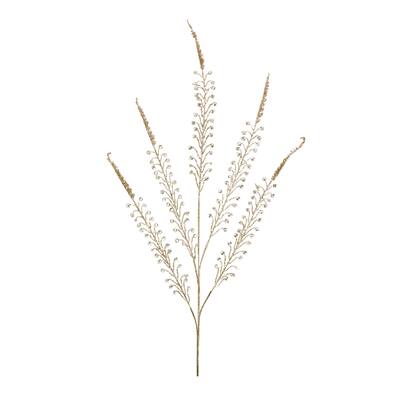 Beaded Fern Spray (Set of 2) - N/A