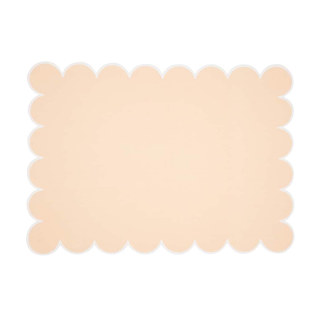 Eco Scallop Border Placemat (Set of 4) - 14"x20"