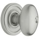 preview thumbnail 10 of 13, Baldwin Egg Style Single Cylinder Keyed Entry Door Knob Set with Egg Satin Chrome