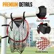preview thumbnail 6 of 5, Zealfeel 16-in Soccer Goal Targets (2 Pcs): Top Bins Corner Shooting Accuracy Set with Carry Bag