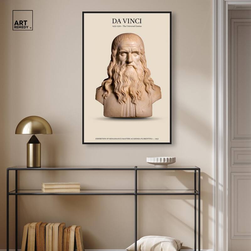Universal Genius Canvas by Art Remedy