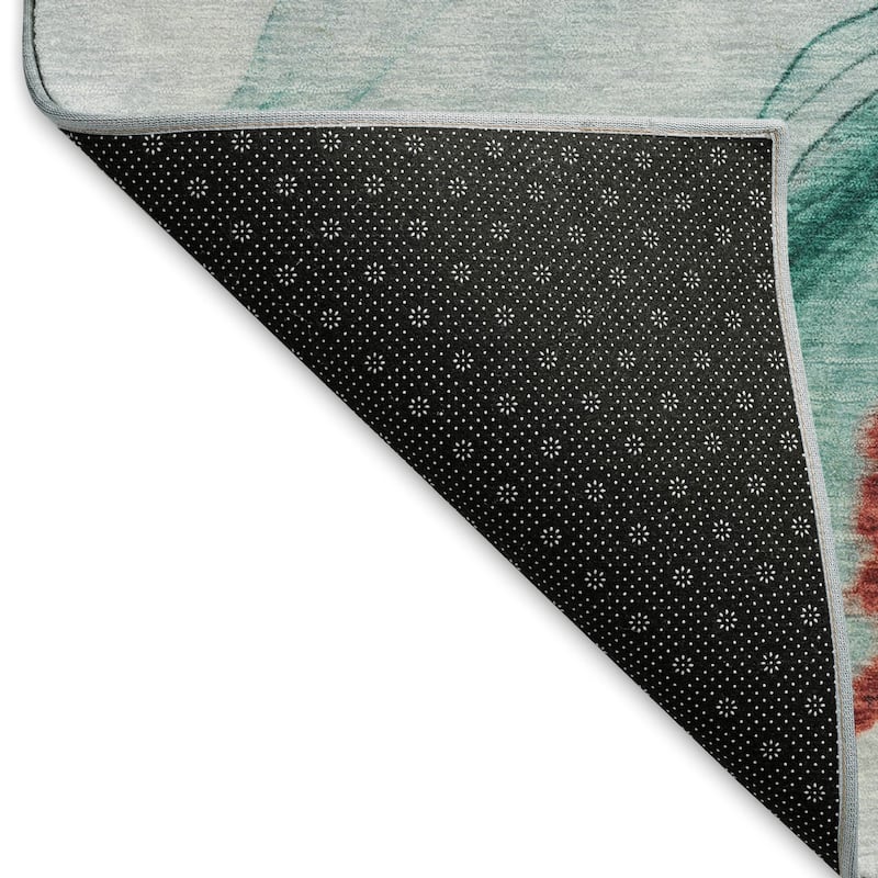 Premium Washable Super Soft Modern Crackle Mayfield Rug