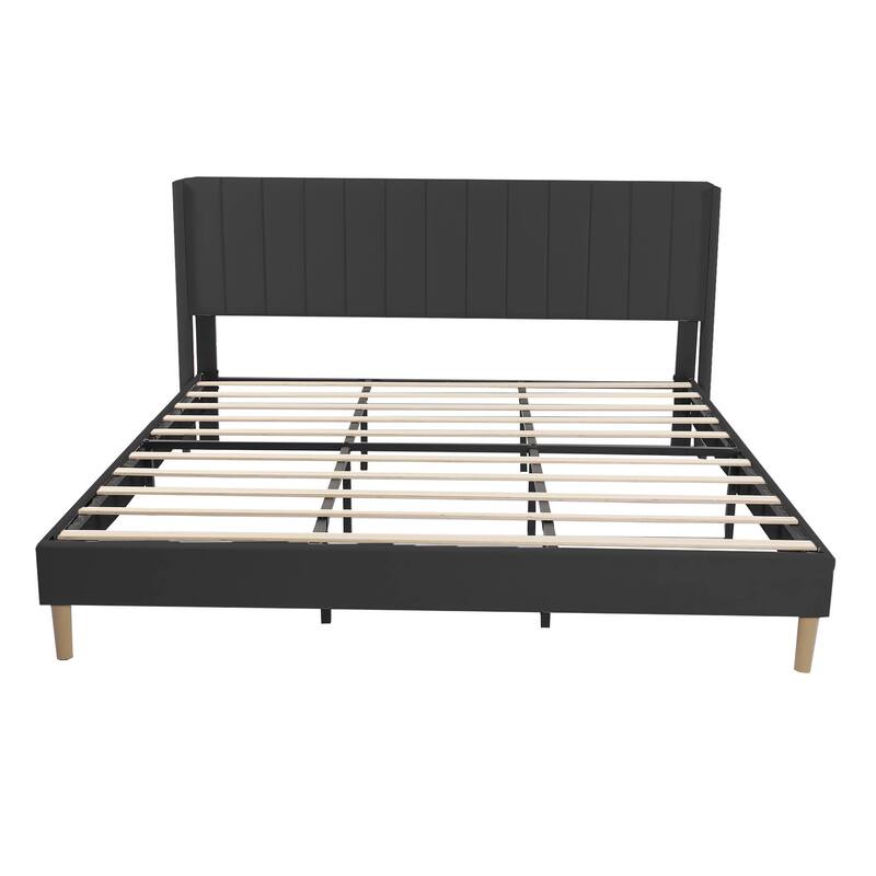 Alazyhome Upholstered Platform Bed Frame