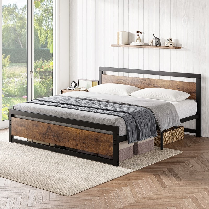New structure wooden bed