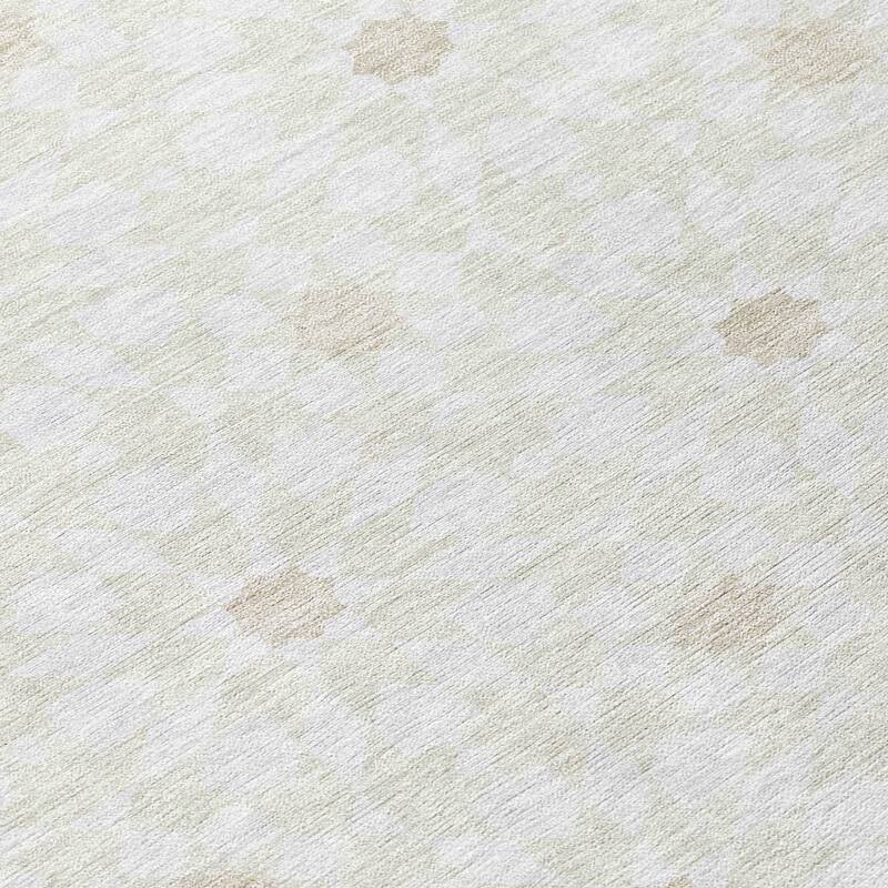 Machine Washable Indoor/ Outdoor Chantille Morrocan Boho Rug