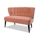preview thumbnail 39 of 47, Becca Performance Fabric Channel Tufted Settee by Jennifer Taylor Home