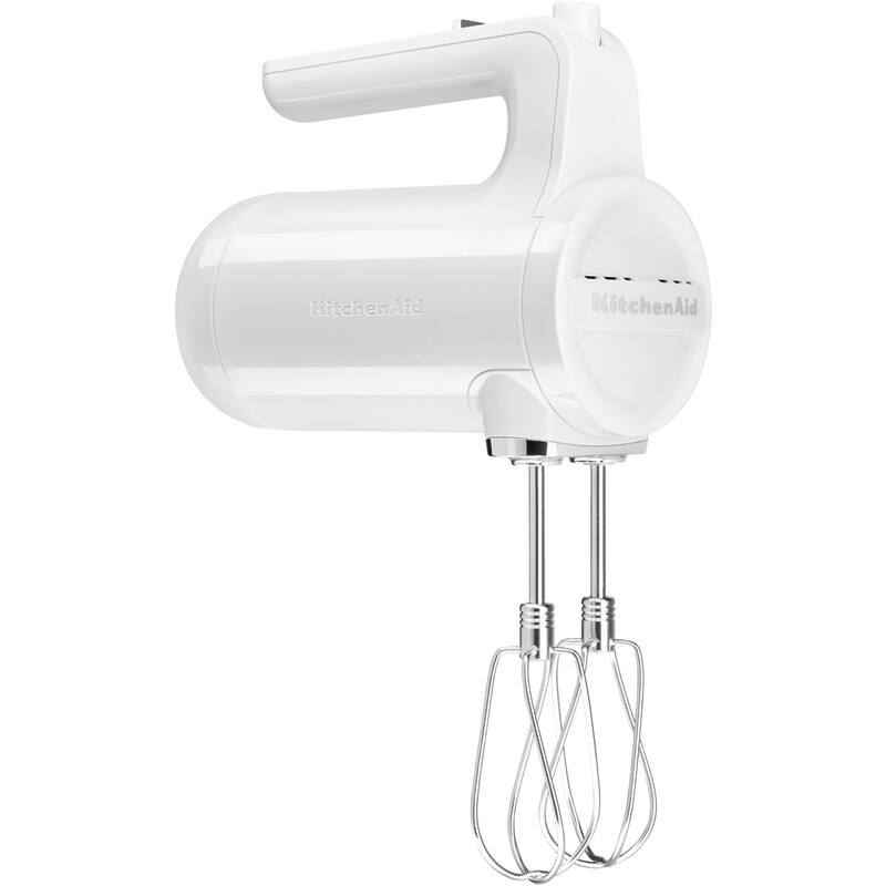 KitchenAid Cordless 7Speed Hand Mixer with Turbo Beaters II in White