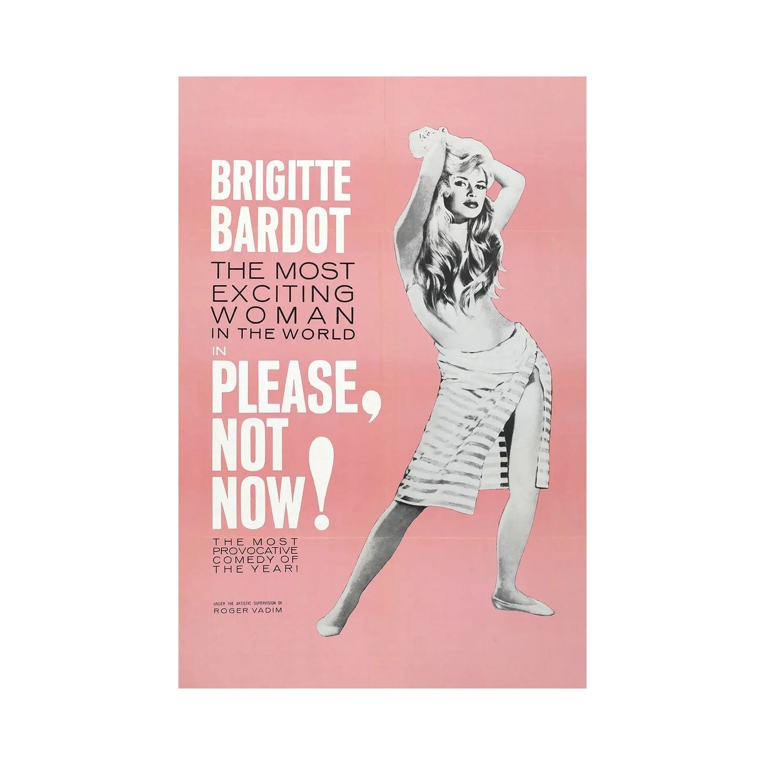 "Please Not Now" by Radio Days Canvas Print