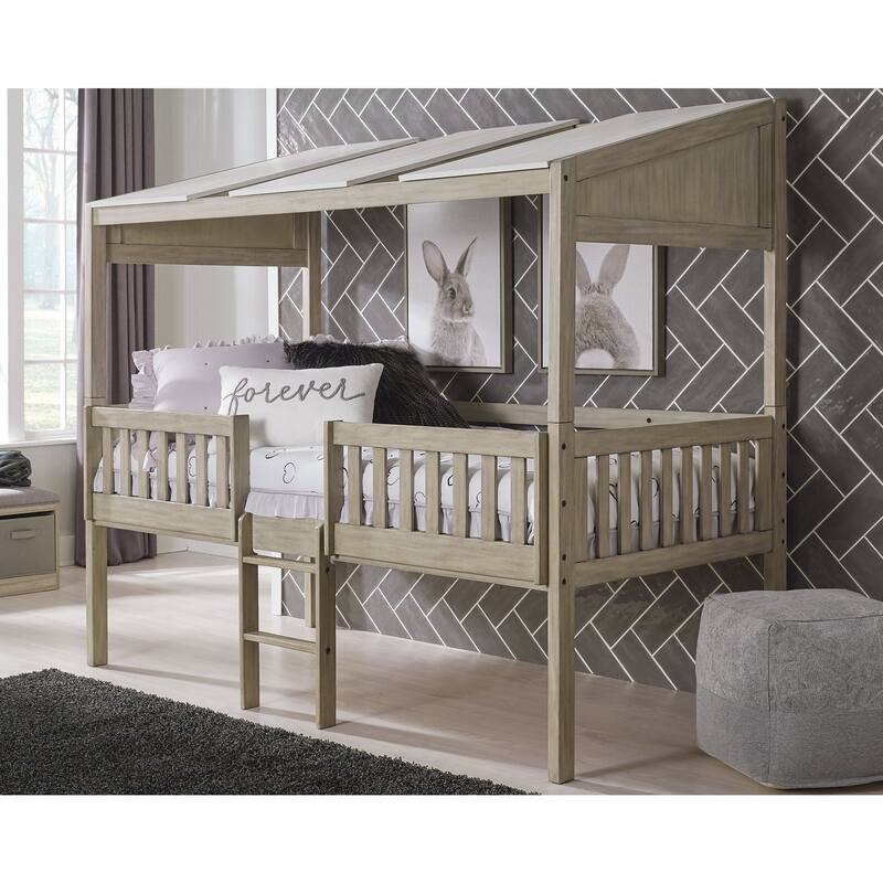 Signature Design by Ashley Wrenalyn Light Brown Twin Loft Bed - Light Brown - Twin