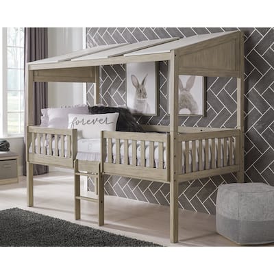 Signature Design by Ashley Wrenalyn Light Brown Twin Loft Bed