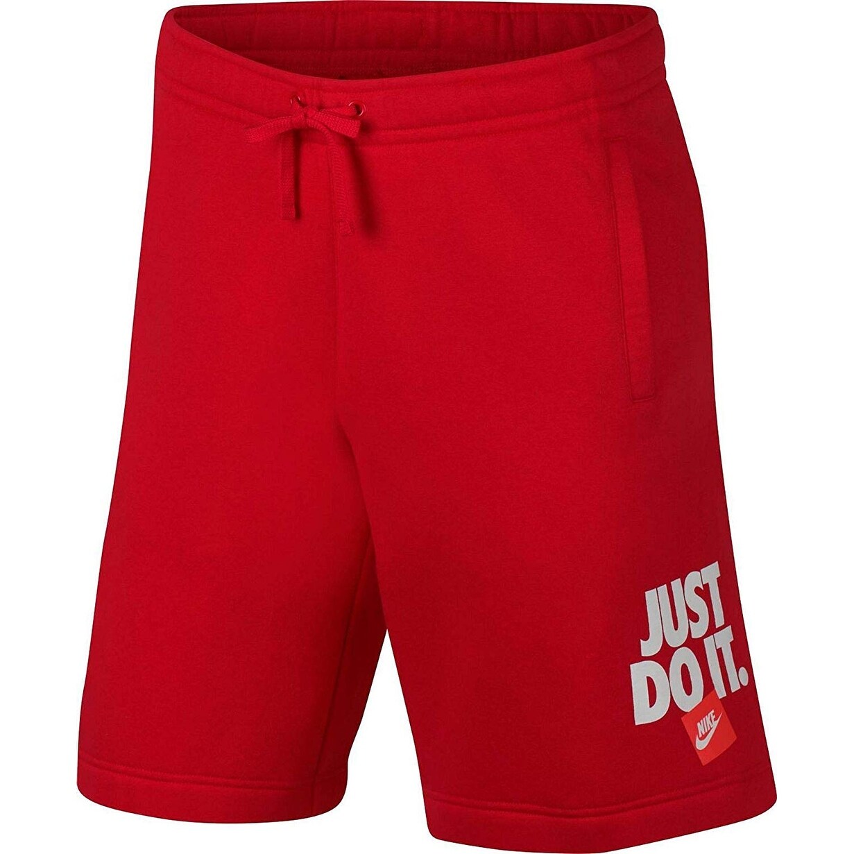 men's nike sportswear just do it fleece shorts