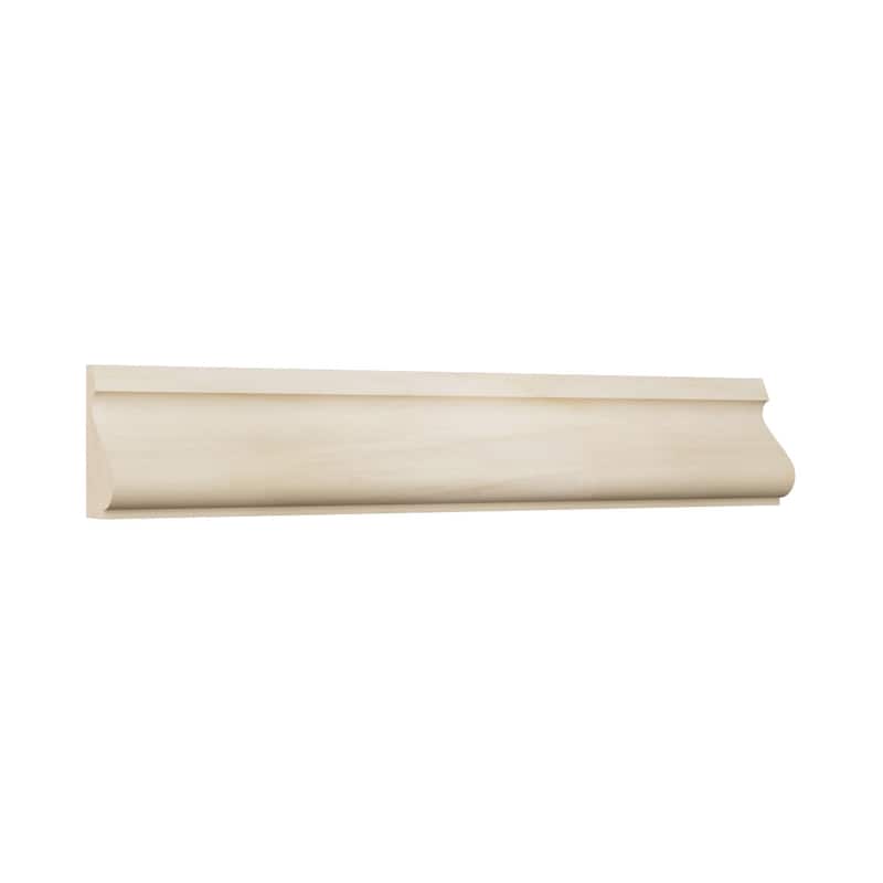 WM163: Americraft Finger-Joint Pine Base Cap Moulding