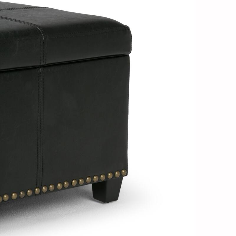 Modern Large Storage Ottoman for Living Room