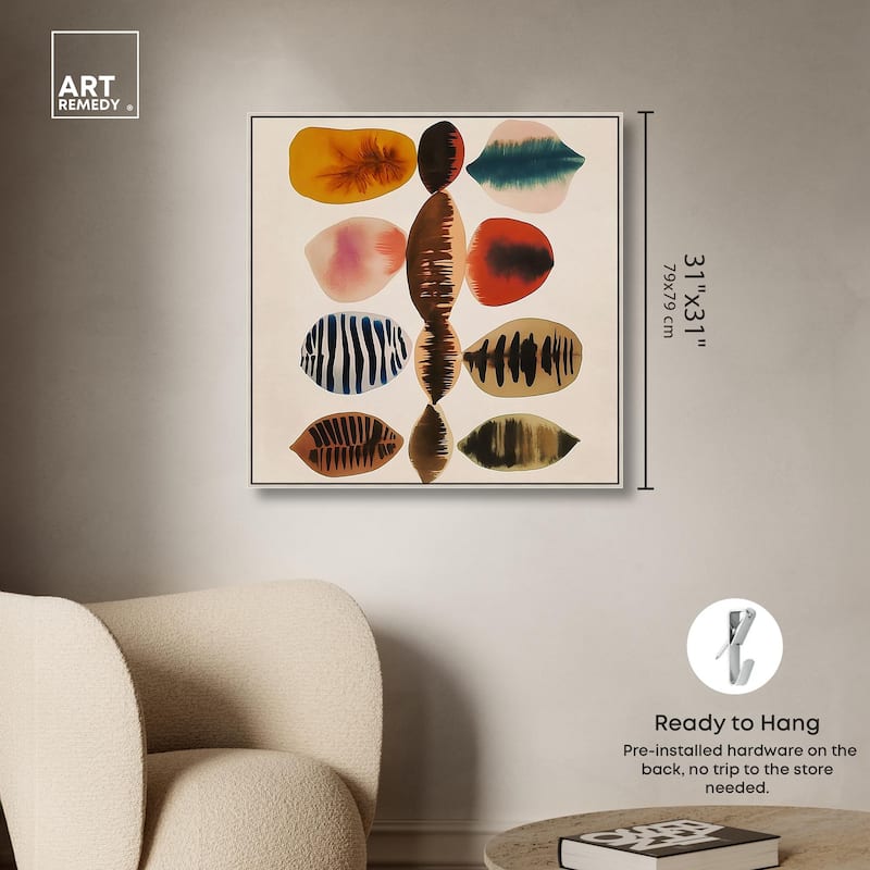 Biomorphs I Canvas by Art Remedy