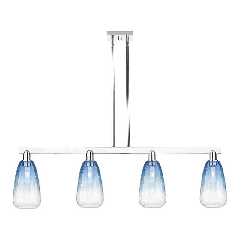 Innovations Lighting Urban Downtown - Brookhaven Almond - 4 Light 48" Stem Hung Island Light