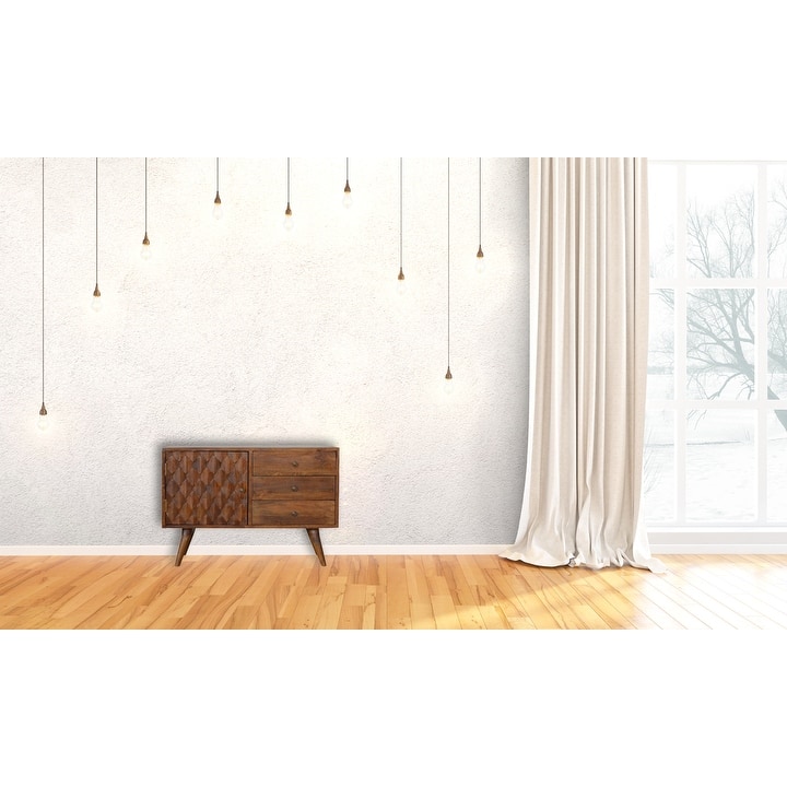 Carved Chestnut Sideboard