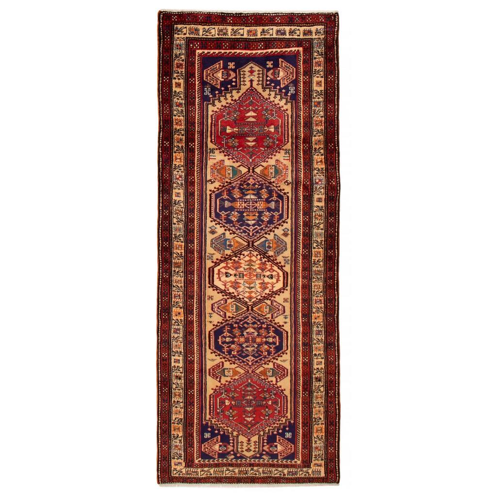 ECARPETGALLERY Hand-knotted Konya Anatolian Beige Wool Rug - 3'8 x 9'5