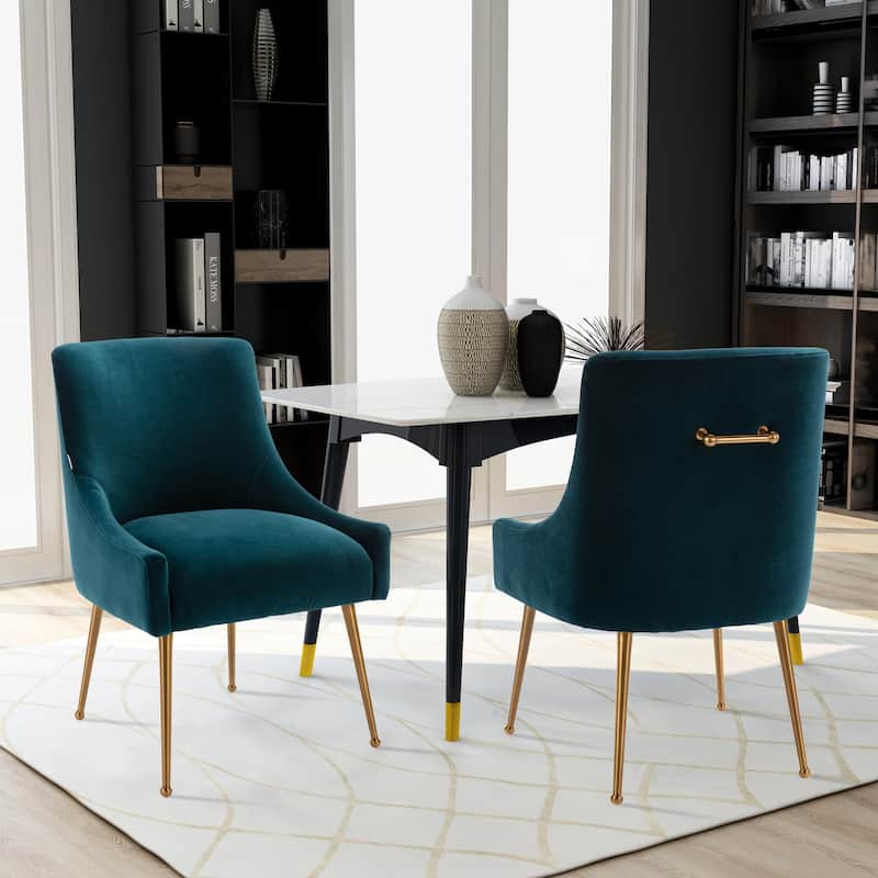 GZMR Upholstered Accent Dining Chairs Side Chairs (Set of 2)