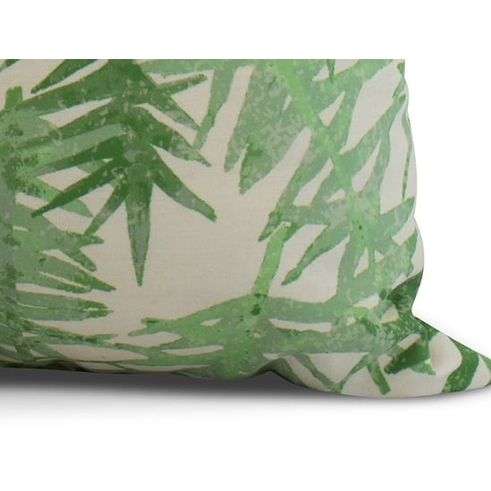 20 x 20 Inch Spikey Floral Print Pillow