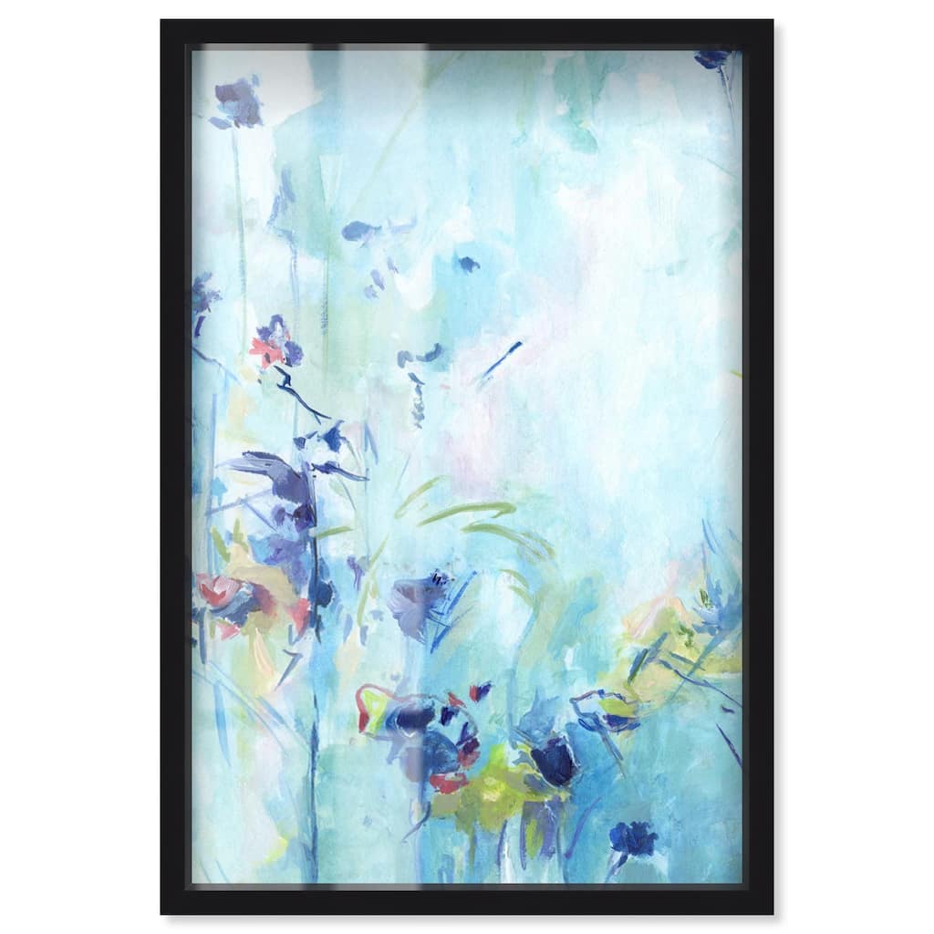 Heavenly Blue I Shadowbox by Art Remedy