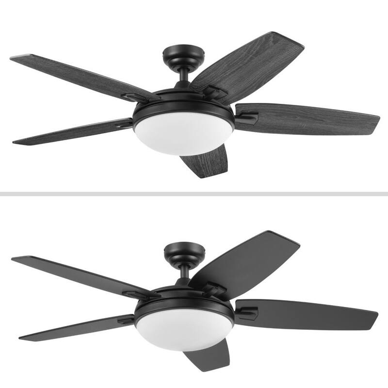 48" Honeywell Carmel Ceiling Fan with Integrated Light and Remote