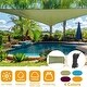 preview thumbnail 1 of 4, 9.84ft Sunshade Patio Cover Shade Canopy Camping Sail Awning Sail Sunscreen Shelter Triangle Cover