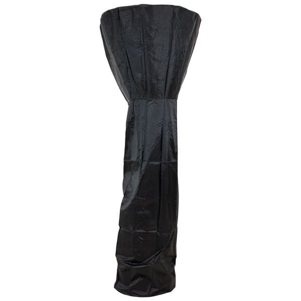 slide 2 of 5, Sunnydaze Black PVC Outdoor Patio Heater Cover - 7-Foot