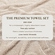 preview thumbnail 83 of 174, Linery & Co. Luxury Cotton Textured Bath Towel.