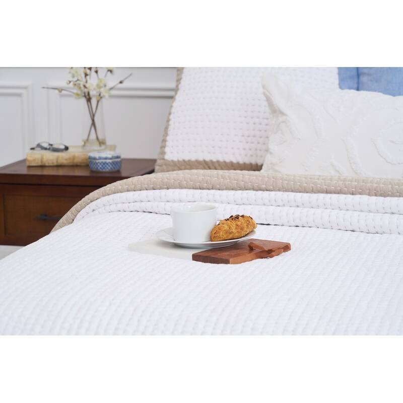 Tamia Natural Bedding Quilt Collection