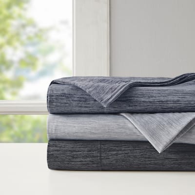 Intelligent Design Comfort Cool Jersey Knit Nylon Blend Sheet Set