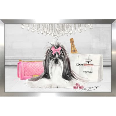 "Fashionista Shih Tzu " by Jodi Print on Acrylic