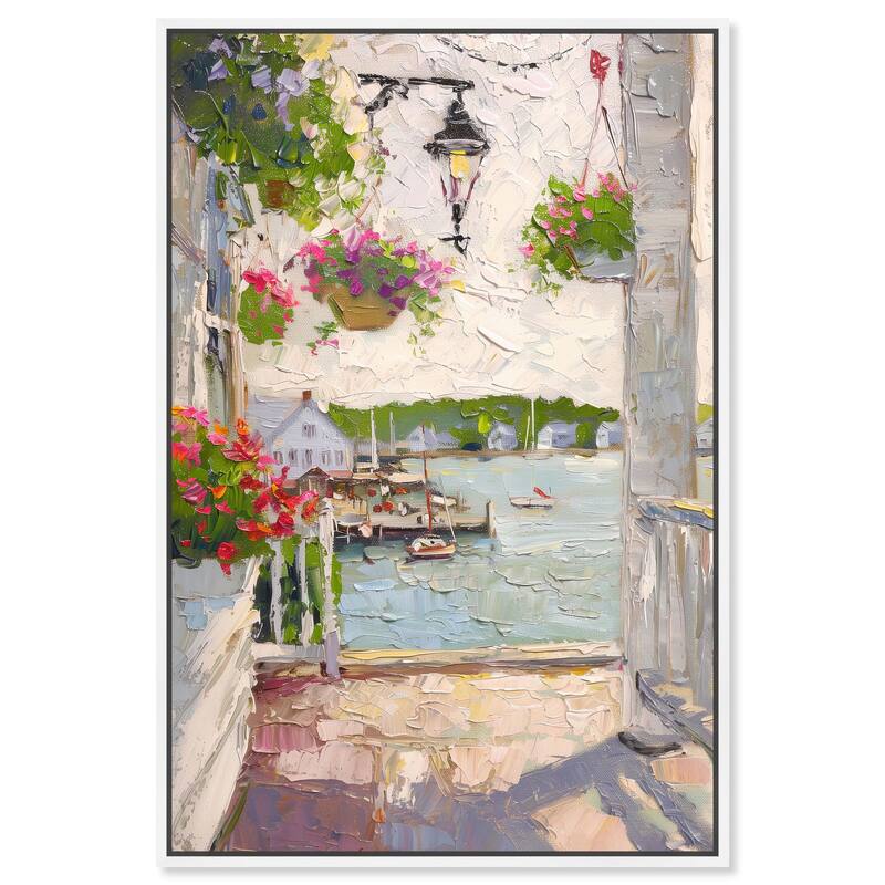 Harbor Hideaway II Canvas by Art Remedy - White - 10" x 15"