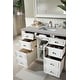preview thumbnail 30 of 37, James Martin Vanities Bristol 48" Single Vanity, Bright White