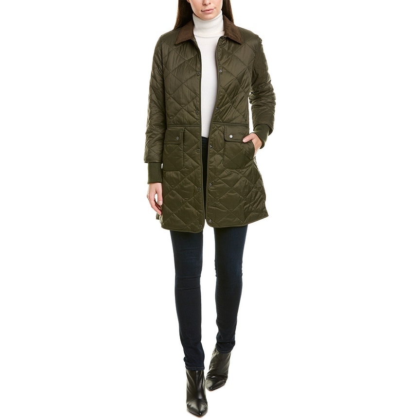 barbour padded coat