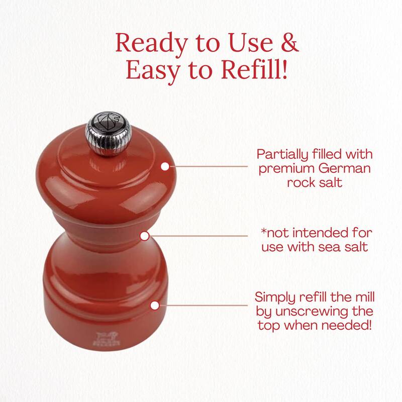 Peugeot Bistro 4 Inch Salt Mill