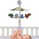 preview thumbnail 3 of 5, Lambs & Ivy Dino-Might Multicolor Dinosaur Musical Baby Crib Mobile Soother Toy