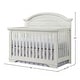 preview thumbnail 2 of 6, Foundry 56" Wide Arch Top Convertible Crib, White Dove