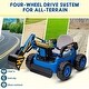 preview thumbnail 13 of 19, Ride On Excavator for Kids, 4WD Electric Excavator Toy