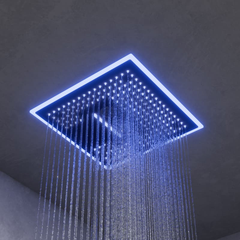 GRANDJOY LED Music Shower System 16" Showerhead