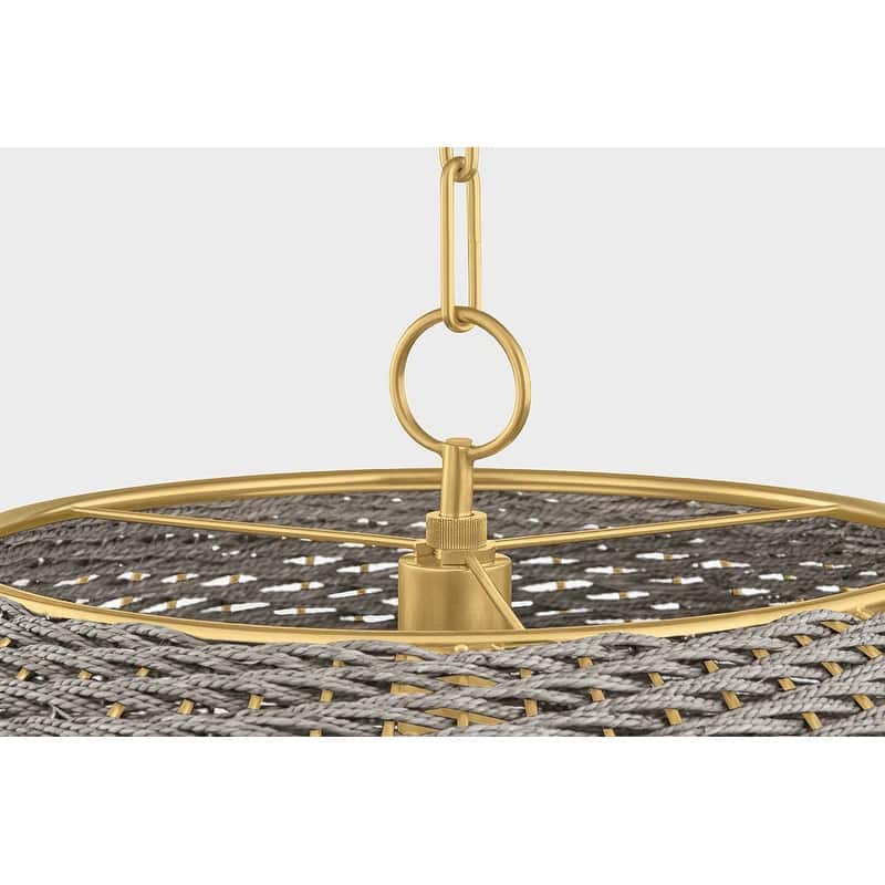 Hudson Valley Lighting 5525 Penarth 24" Wide Pendant with Woven
