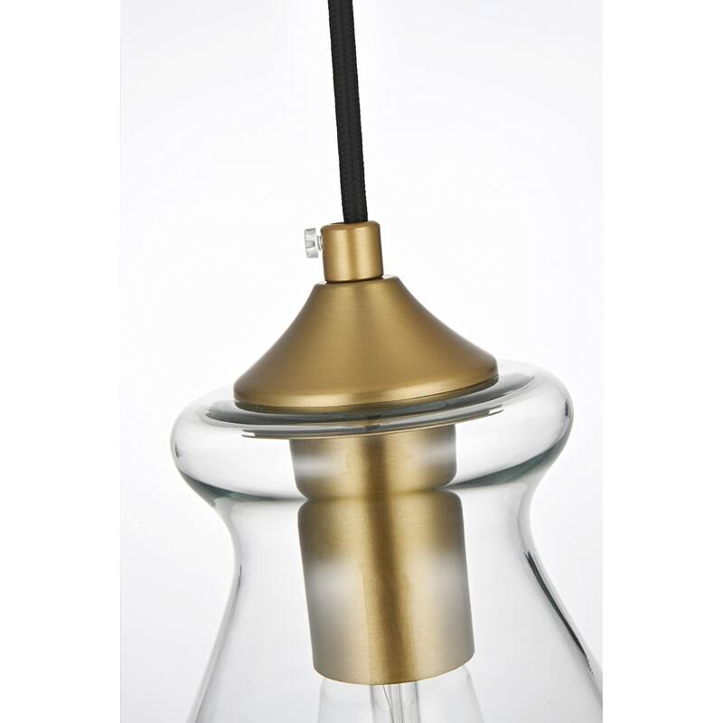 Elegant Lighting Destry 3 Light 19" Wide Multi Light Pendant with