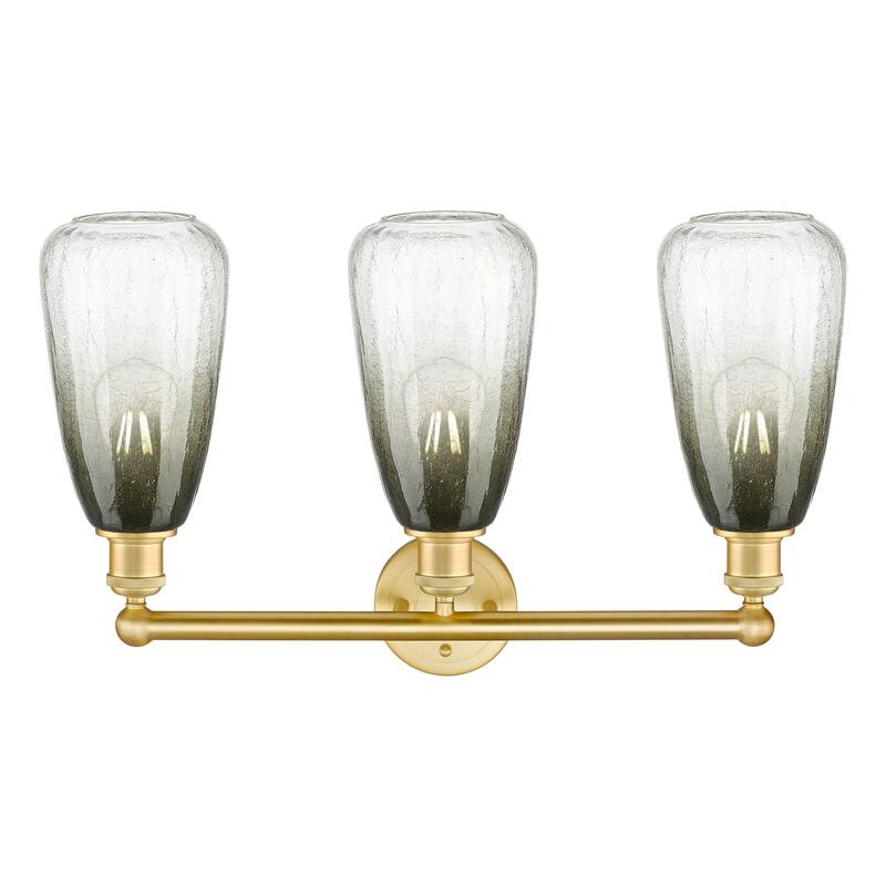 Innovations Lighting Endless Possibilities Edison - Brookhaven Almond - 3 Light 24" Bath Vanity Light
