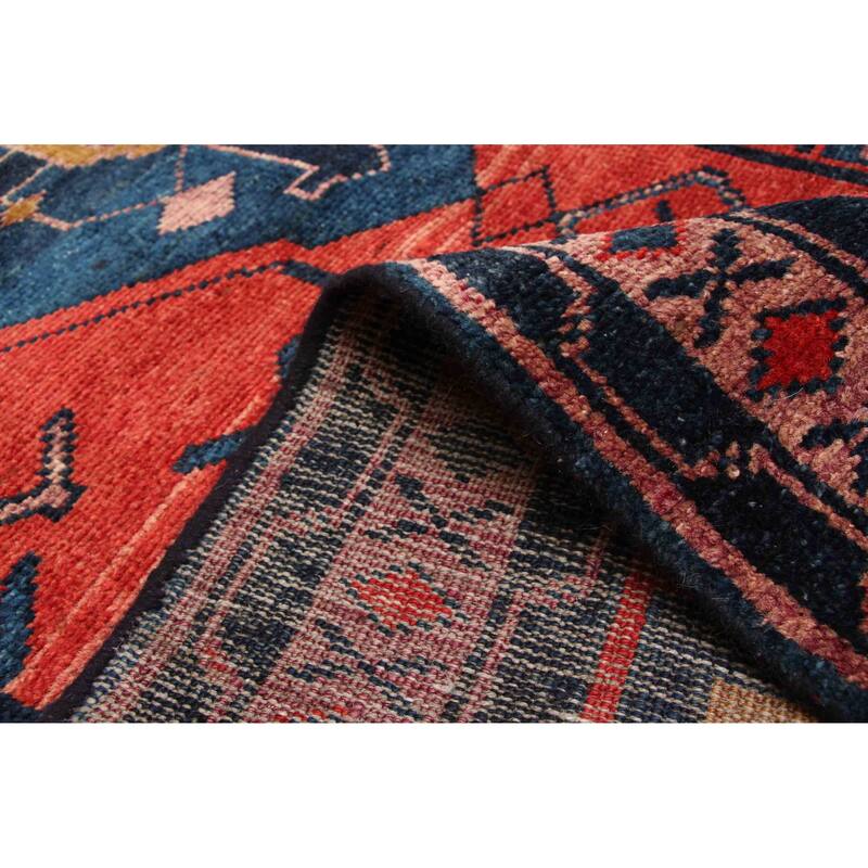 ECARPETGALLERY Hand-knotted Konya Anatolian Red Wool Rug - 4'3 x 7'9