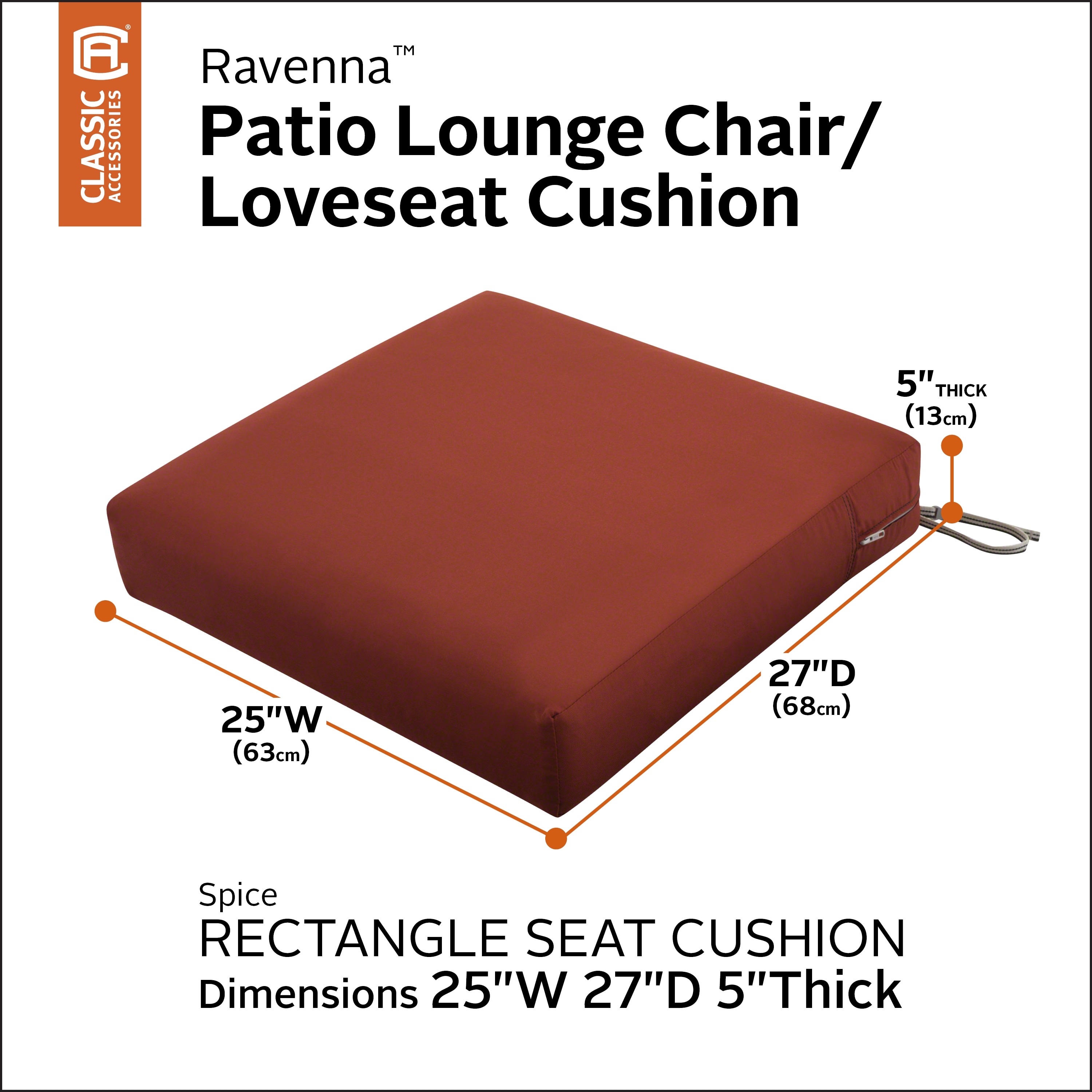 5 inch thick patio clearance cushions