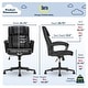 preview thumbnail 55 of 86, Serta Hannah Office Chair with Headrest Pillow, Adjustable Ergonomic Desk Chair with Lumbar Support