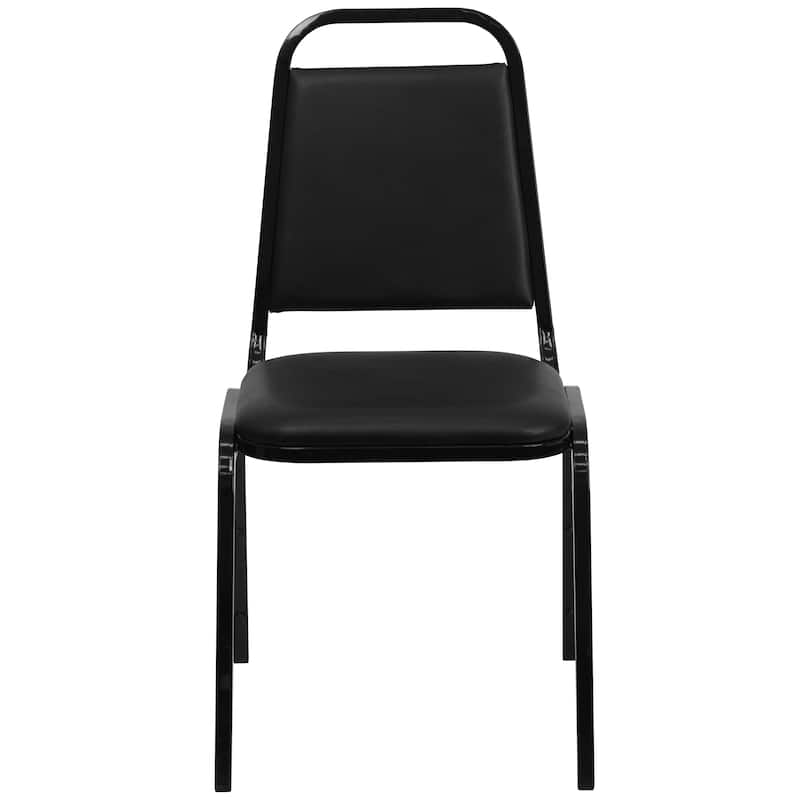 Trapezoidal Back Stacking Banquet Chair with 1.5" Thick Seat - 20.25"D x 17.5"W x 34"H